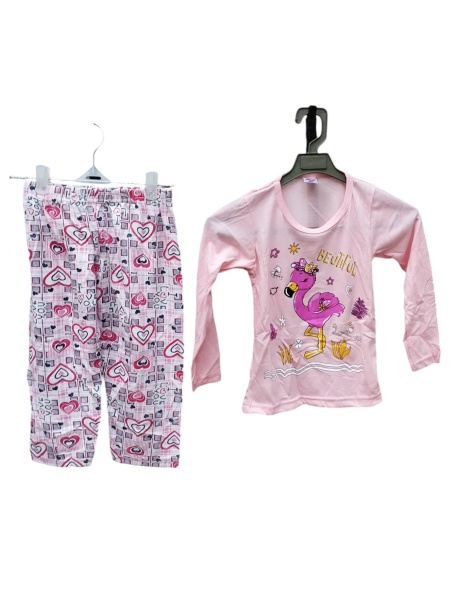 Pijama copil din bumbac calitativ cod x3728