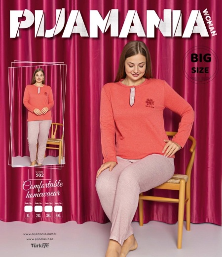 Pijama groasa de dama cod x3541