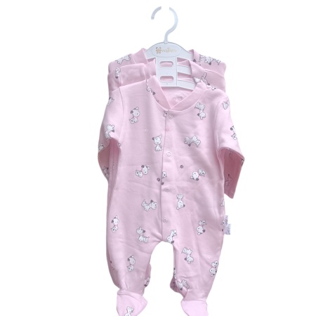 Salopeta bebe din bumbac calitativ cod x4030