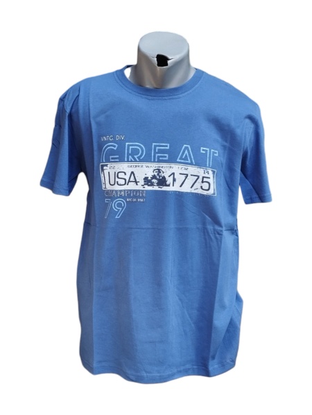 Tricou barbati calitativ din bumbac model nou cod x2898