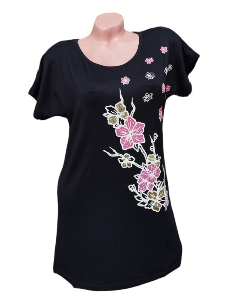 Tricou dama din bumbac calitativ model nou cod x1263