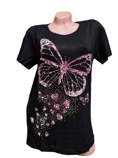 Tricou dama din bumbac calitativ model nou cod x1306