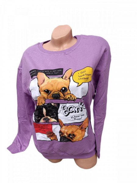 Bluza dama cu maneca lunga cod d3344