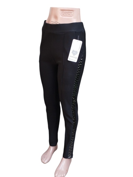 Pantaloni casual subtiri de dama cod x2109