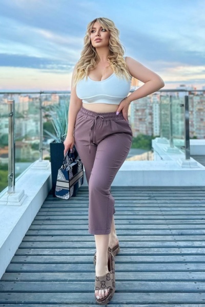 Pantaloni eleganti 3 sferturi de dama model nou cod x5613