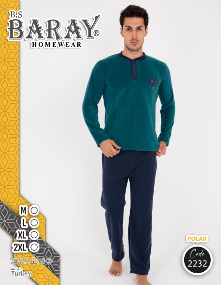 Pijama groasa cocolino de barbati cod x4425