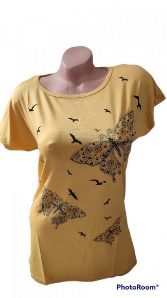 Tricou damă cu maneca scurta cod 49029