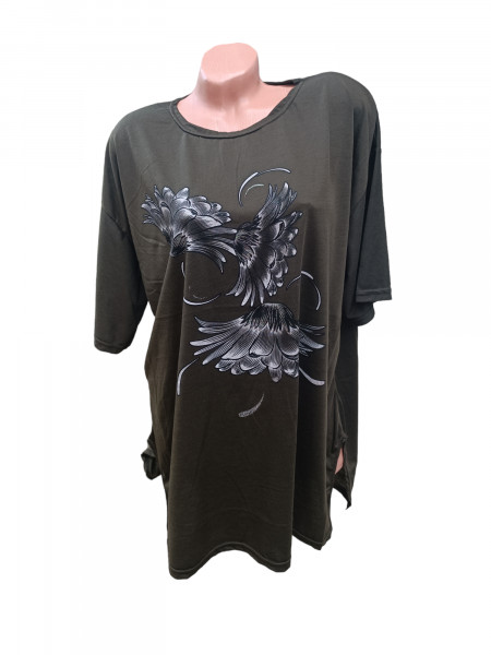 tricou dama cu maneca scurta model nou cod n3992