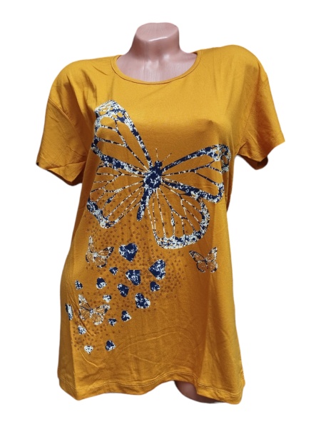 Tricou dama din bumbac calitativ model nou cod x1303