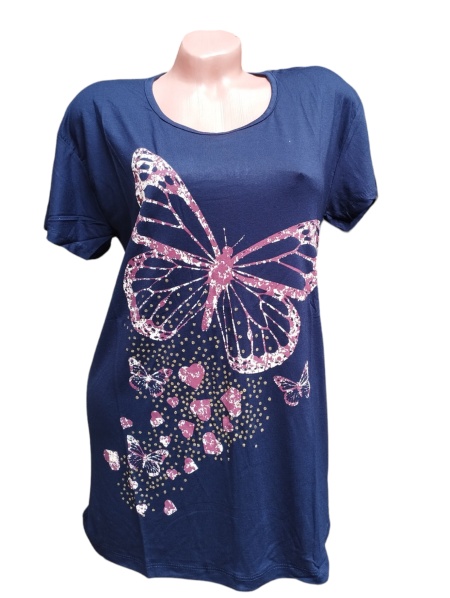 Tricou dama din bumbac calitativ model nou cod x1309