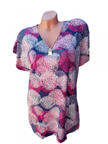 bluza dama eleganta cu maneca scurta model nou cod L20708