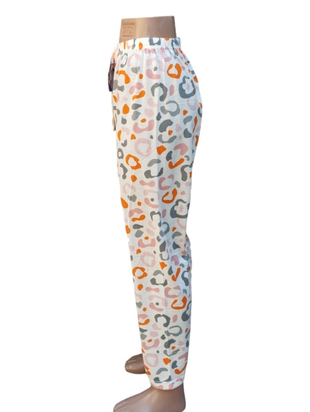 Pantaloni calitativ din bumbac pentru dama de pijama cod x2607