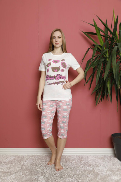 pijama dama cu maneca scurta cod p633