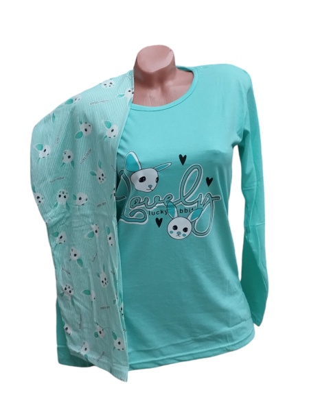 Pijama dama din bumbac calitativ cod x3982