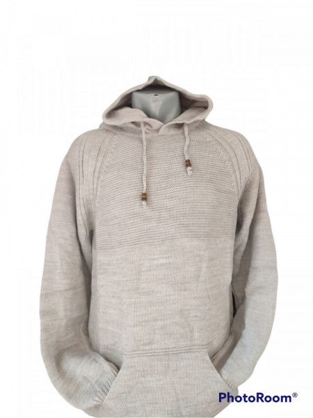 Pulover cu glugă pentru bărbați cod 47306
