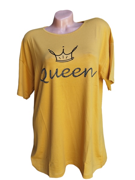 Tricou dama calitativ din bumbac model nou cod x2816