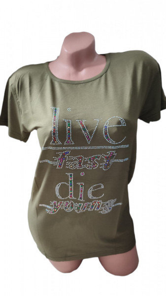 Tricou dama cu maneca scurta cod a1177