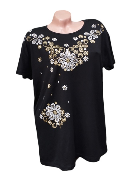 Tricou dama din bumbac calitativ model nou cod x1266