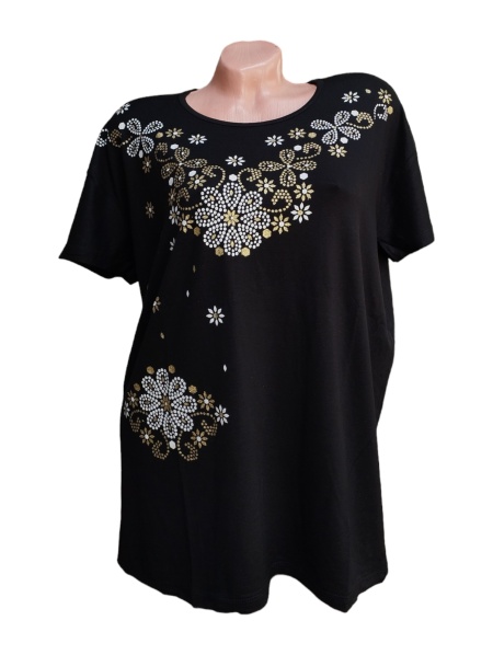 Tricou dama din bumbac calitativ model nou cod x1333