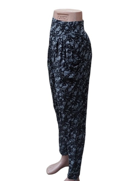 Pantaloni lungi vaporosi de vara pentru dama cod x5349