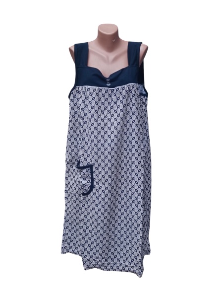 Rochie de casa in bretele cod x6187