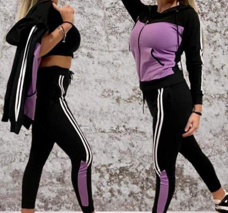 trening dama cu maneca lunga model nou cod n3774