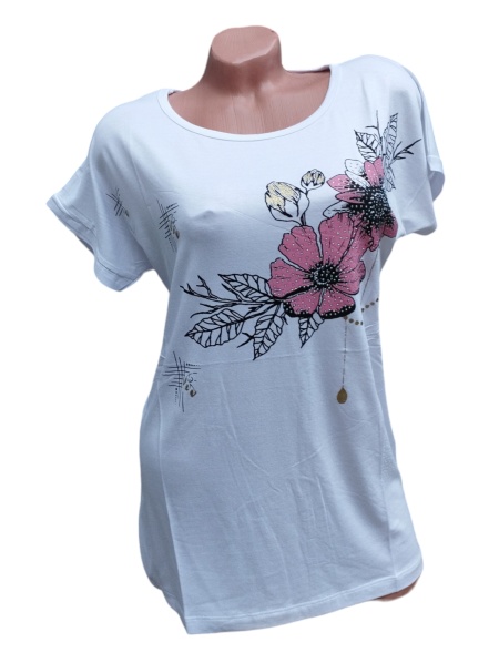 Tricou dama calitativ din bumbac model nou cod x2854