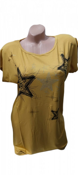 Tricou damă cu maneca scurta cod 48995