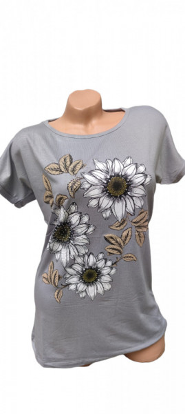 Tricou dama cu maneca scurta cod a4357
