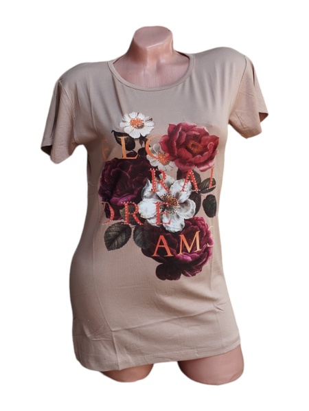 Tricou dama din bumbac calitativ model nou cod x1204