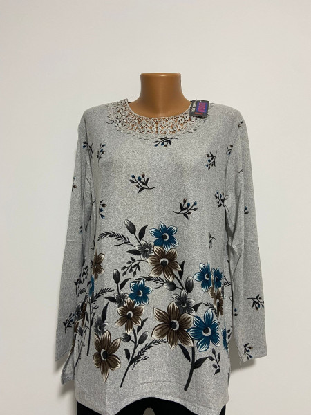 Bluza calitativa de dama subtire cod T665