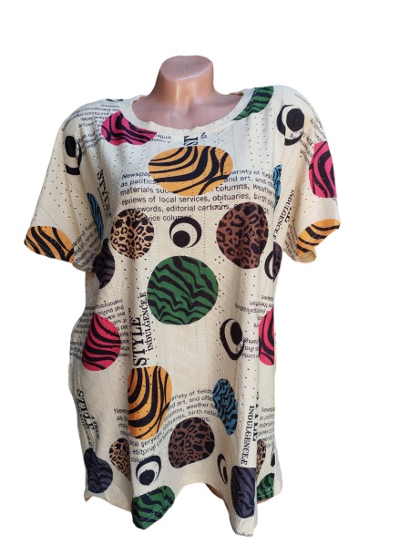 Bluza dama calitativa cu maneca scurta cod x2425