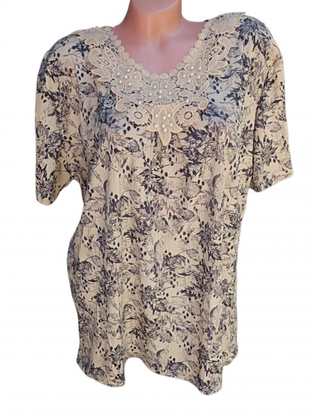 bluza dama eleganta cu maneca scurta model nou cod L20667