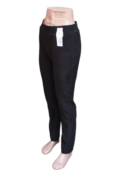 Pantaloni casual subtiri de dama cod x2113