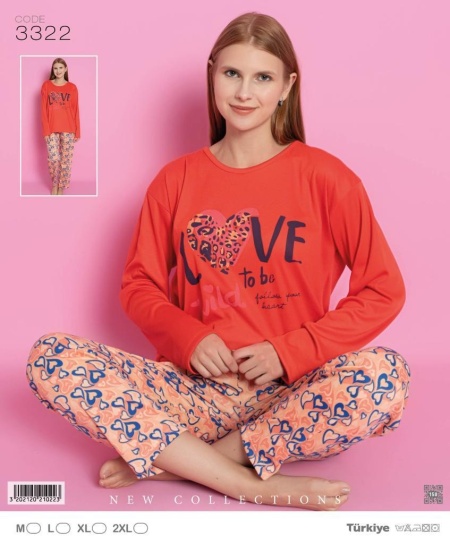 Pijama groasa de dama cod x3526