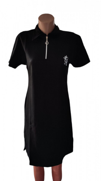 Rochie dama cu maneca scurta, din bumbac cod a1617