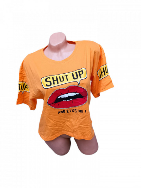 Tricou dama cu maneca scurta cod c975