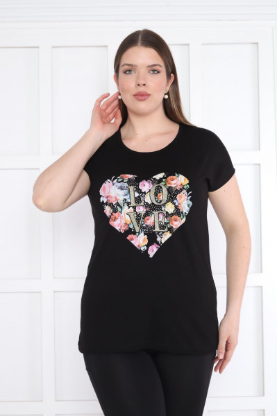 tricou dama cu maneca scurta model nou cod n3976
