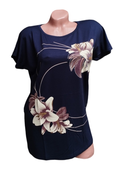 Tricou dama din bumbac calitativ model nou cod x1342