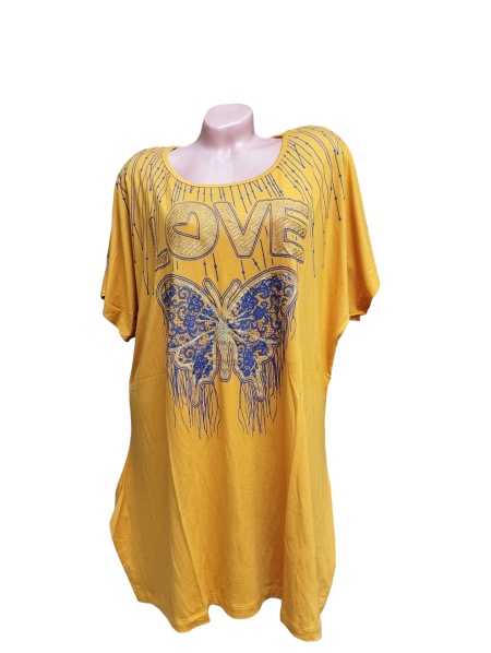 Tricou dama din bumbac calitativ model nou cod x1349