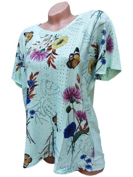 Bluza dama calitativa cu maneca scurta cod x2405