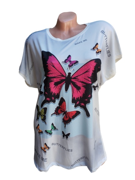 Bluza dama calitativa cu maneca scurta cod x2436