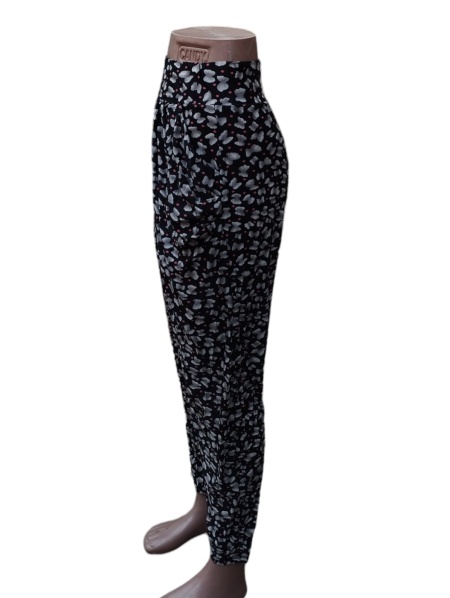 Pantaloni lungi vaporosi de vara pentru dama cod x5346
