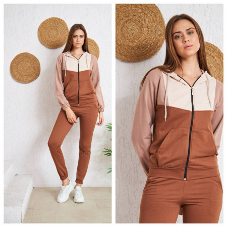 Trening dama cu maneca lunga si pantaloni lungi cod d321