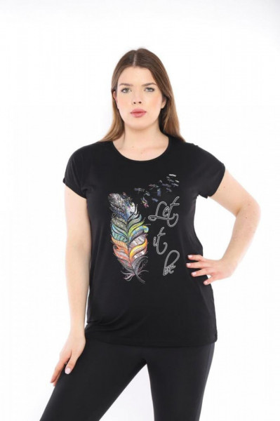 tricou dama cu maneca scurta cod n1812