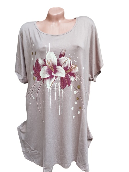 Tricou dama din bumbac calitativ model nou cod x1347