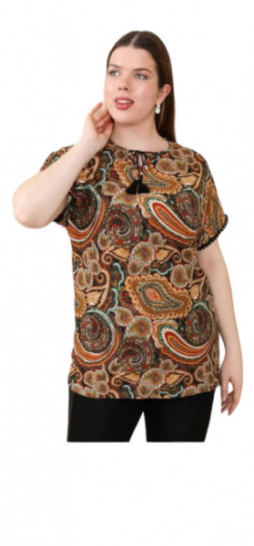 bluza dama cu maneca scurta cod n1674