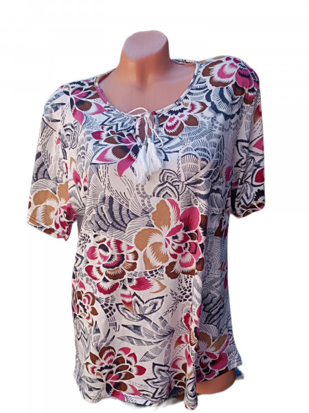 bluza dama eleganta cu maneca scurta model nou cod L20645