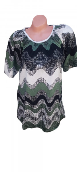 bluza dama eleganta cu maneca scurta model nou cod L20669