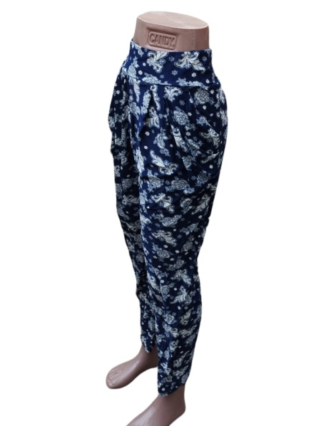 Pantaloni lungi vaporosi de vara pentru dama cod x5351